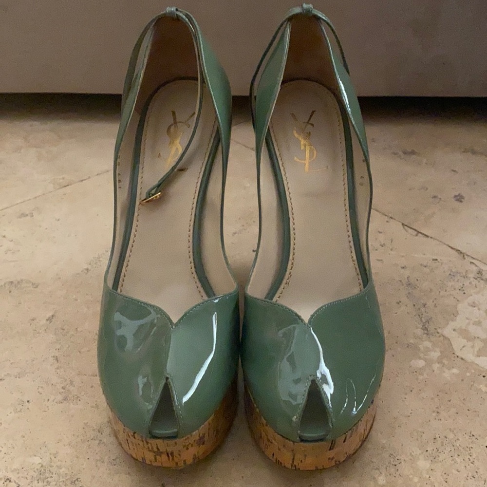 YSL Limited Edition Cork Screw Wedges